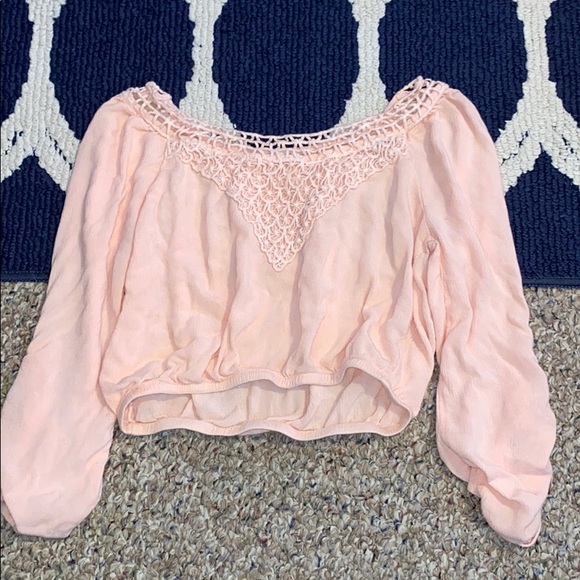 Tops - Floral summer crop top